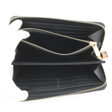 Load image into Gallery viewer, LOUIS VUITTON Zippy wallet Black/Gold Exotic Leather