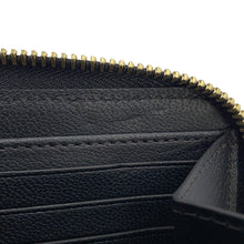 Load image into Gallery viewer, LOUIS VUITTON Zippy wallet Black/Gold Exotic Leather