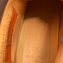 Load image into Gallery viewer, LOUIS VUITTON Timberland 6-IN EncreBoots Beige1AD72Z Nubuck Leather Size 12