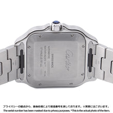 将图像加载到图库查看器中,CARTIER Santos de Cartier LM W39.8mm Stainless Steel Blue DialWSSA0030