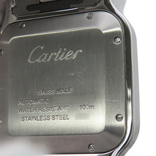 将图像加载到图库查看器中,CARTIER Santos de Cartier LM W39.8mm Stainless Steel Blue DialWSSA0030