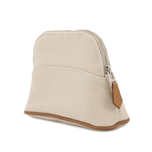 Load image into Gallery viewer, HERMES Bolide Pouch Natural Canvas Leather Size Mini mini