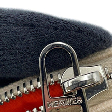 Load image into Gallery viewer, HERMES Bolide Pouch Natural Canvas Leather Size Mini mini
