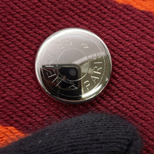 Load image into Gallery viewer, HERMES Brid a Black Orange/Bordeaux Canvas Size GM