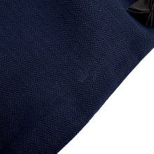 将图像加载到图库查看器中,HERMES Aline Backpack Navy Toile Chevrons Size PM