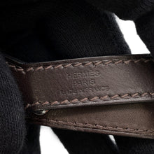 Load image into Gallery viewer, HERMES Dog Treat Pouch Navy Coating canvas