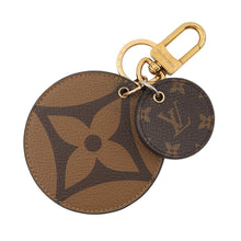 Load image into Gallery viewer, LOUIS VUITTON Keychain Illustre Brown/NoirM69317 Monogram Monogram Reverse Canvas Giant