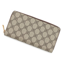 Load image into Gallery viewer, BALENCIAGA GUCCI x BALENCIAGA The Hacker Project Zip-Around Wallet Beige/Brown680401 PVC