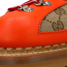 Load image into Gallery viewer, GUCCI The North Face collaboration trekking boots Orange/Beige679914 GG Canvas Leather Size 10