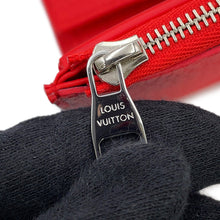 将图像加载到图库查看器中,LOUIS VUITTON LVxYK Portefeuille Capucine Compact Maxi Yayoi Kusama Collaboration RougeM82113 Taurillon Leather