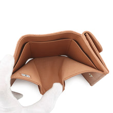 Load image into Gallery viewer, CHANEL Classic Small Flap Wallet Tri-fold Wallet CamelAP0230 Caviar Leather