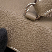 Load image into Gallery viewer, HERMES Videpoches Shoulder Bag Etoupe Togo Leather
