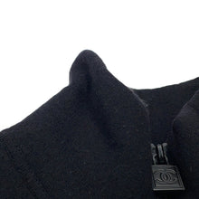 Load image into Gallery viewer, CHANEL Sports Line Coat Size 38 BlackP36681 Cashmere30% Wool 70%