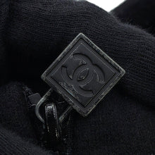 Load image into Gallery viewer, CHANEL Sports Line Coat Size 38 BlackP36681 Cashmere30% Wool 70%