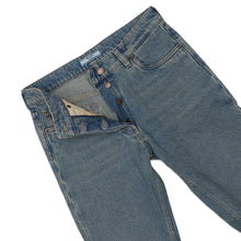 Load image into Gallery viewer, PRADA Distressed Organic Denim 5-Pocket Pants Size 25 BlueGFP469 Cotton100%