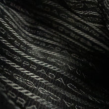 将图像加载到图库查看器中,PRADA Vitello Dino 2WAY Handbag Black1BC145 Leather Size Small