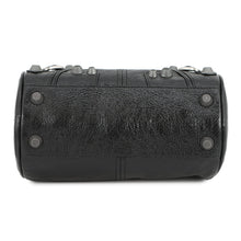 Load image into Gallery viewer, BALENCIAGA Le Cagoule Cylinder Shoulder Bag Black771716 Leather