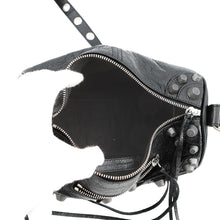 Load image into Gallery viewer, BALENCIAGA Le Cagoule Cylinder Shoulder Bag Black771716 Leather