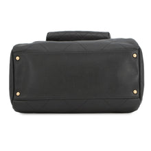 Load image into Gallery viewer, CHANEL Bowling Bag BlackAS1360 Caviar Leather Lambskin Size Large