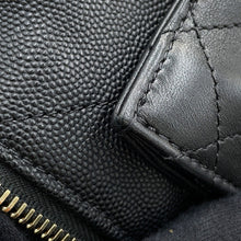 Load image into Gallery viewer, CHANEL Bowling Bag BlackAS1360 Caviar Leather Lambskin Size Large