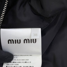 Load image into Gallery viewer, MIUMIU down coat Size 38 BlackMS1524 Polyester100%