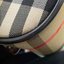 Load image into Gallery viewer, BURBERRY Burberry Nova Check Travel Bag Beige/Brown Canvas Leather