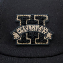 将图像加载到图库查看器中,HERMES Davis H.Sellier Cap Size 57 BlackH232030N Cotton100%