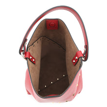 Load image into Gallery viewer, Valentino Garavani Padlock Studded Whispy Bucket Shoulder Bag Red5W2B0Q00PIY Leather