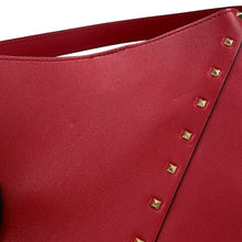 Load image into Gallery viewer, Valentino Garavani Padlock Studded Whispy Bucket Shoulder Bag Red5W2B0Q00PIY Leather