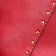 Load image into Gallery viewer, Valentino Garavani Padlock Studded Whispy Bucket Shoulder Bag Red5W2B0Q00PIY Leather