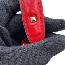 Load image into Gallery viewer, Valentino Garavani Padlock Studded Whispy Bucket Shoulder Bag Red5W2B0Q00PIY Leather
