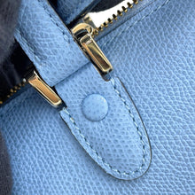 将图像加载到图库查看器中,Valextra Valextra Babila Micro Shirt BlueV5L30 Leather