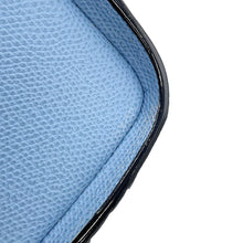 将图像加载到图库查看器中,Valextra Valextra Babila Micro Shirt BlueV5L30 Leather