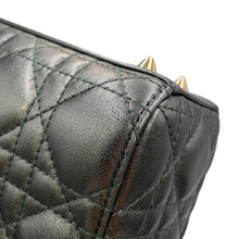 将图像加载到图库查看器中,Dior MY ABCDIOR Lady Dior Cannage MetalicGrayM05380WEC Lambskin Size Small
