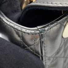 将图像加载到图库查看器中,Dior MY ABCDIOR Lady Dior Cannage MetalicGrayM05380WEC Lambskin Size Small
