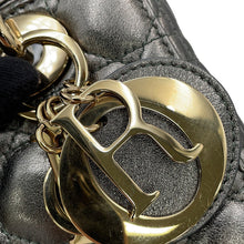 将图像加载到图库查看器中,Dior MY ABCDIOR Lady Dior Cannage MetalicGrayM05380WEC Lambskin Size Small