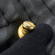 Load image into Gallery viewer, CHANEL Chevron Bag Charm with Chain Shoulder Black Lambskin Size 25