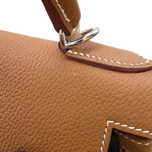 Load image into Gallery viewer, HERMES Kelly Retourne Gold Togo Leather Size 28