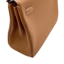 Load image into Gallery viewer, HERMES Kelly Retourne Gold Togo Leather Size 28