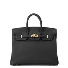 将图像加载到图库查看器中,HERMES Birkin Black Togo Leather Size 25
