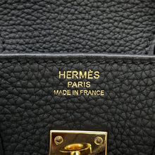 Load image into Gallery viewer, HERMES Birkin Black Togo Leather Size 25