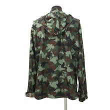 将图像加载到图库查看器中,LOUIS VUITTON Camo Windbreaker Monogram Nylon Parka Size 56 GreenHJB08W Nylon100%