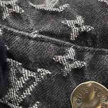 将图像加载到图库查看器中,LOUIS VUITTON LOUIS VUITTON x NIGO Giant Damier Waves Monogram Denim Jacket Size 54 Black1A88WW Cotton100%