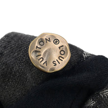 将图像加载到图库查看器中,LOUIS VUITTON LOUIS VUITTON x NIGO Giant Damier Waves Monogram Denim Jacket Size 54 Black1A88WW Cotton100%