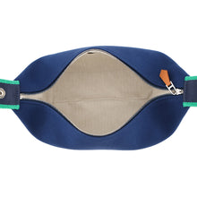 将图像加载到图库查看器中,HERMES Brid a Black Navy/Green Canvas Size PM
