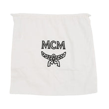 将图像加载到图库查看器中,MCM AREN logo shoulder bag BlackMWHCATA02BK001 Leather