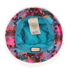 Load image into Gallery viewer, GUCCI Spicy Check Hat Size M/22.4" Multicolor728469 Wool 51% Acryl 25% Nylon 14% Mohair 8% Polyester 1% Cotton 1%