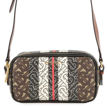 Load image into Gallery viewer, BURBERRY TBMonogram Shoulder Bag Brown/Black/White8032774 PVC Leather