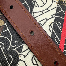 Load image into Gallery viewer, BURBERRY TBMonogram Shoulder Bag Brown/Black/White8032774 PVC Leather