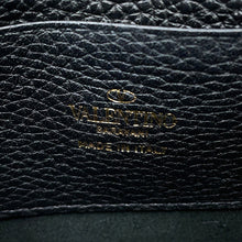 将图像加载到图库查看器中,Valentino Garavani Rock Studded 2-Way Bag BlackXW2P0W07VSH Leather